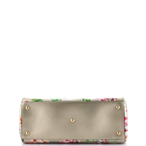 Gucci Bamboo Shopper Tote Blooms Print #165454G92B - Picture 5 of 10